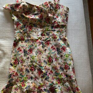 Black Halo Floral Multicolor Dress